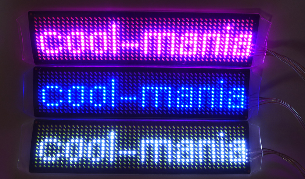 RGB LED ræma fyrir LED stuttermabol