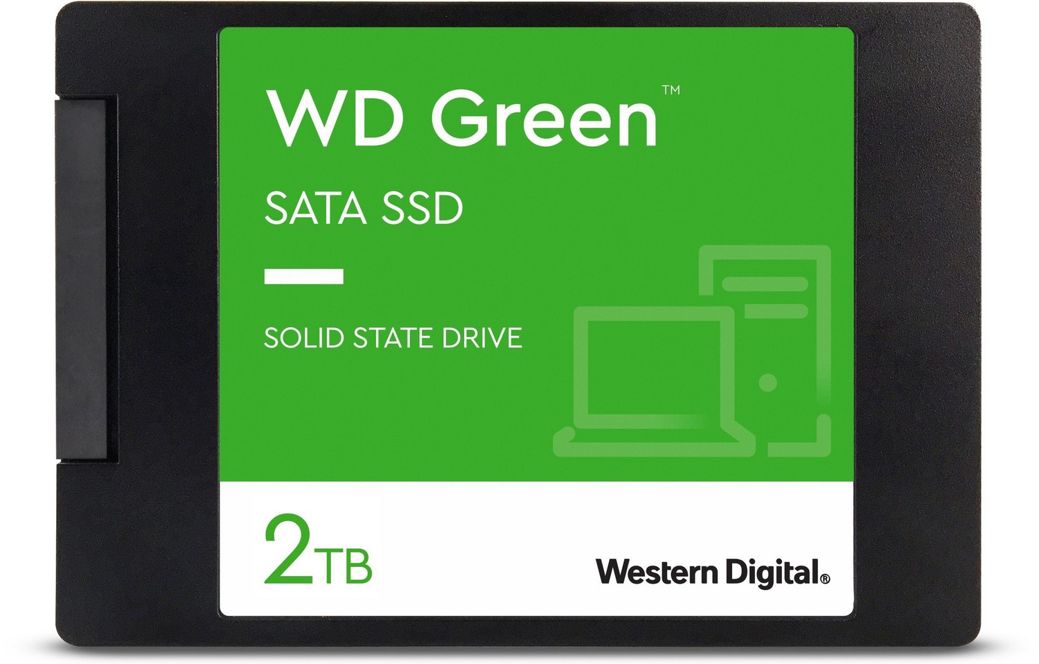 SSD diskur - WD Green SSD 2TB